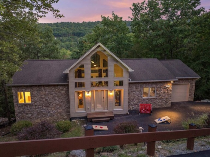 The Timberline Lodge, a funded short-term rental property